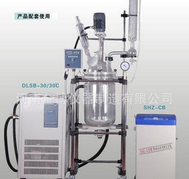 【高品質雙層玻璃反應釜 玻璃反應釜 專業(yè)實驗室儀器】價格_廠家_圖片